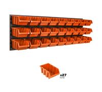 Sistema di stoccaggio Scatola scaffale muro scaffale Storage Arancione Tool Wall