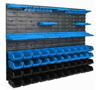 Sistema di stoccaggio Tool Wall Shelf Stacking Boxes ToolWall Blu 10 Taglie XXL