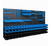 Sistema di stoccaggio Tool Wall Shelf Stacking Boxes ToolWall Blu 10 Taglie XXL
