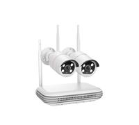 Sistema di telecamere di sicurezza Di telecamere di sicurezza da 5 MP Protezione bidirezionale for la casa Telecamera IP wireless Kit NVR Telecamera di videosorveglianza(2 Camera Set)