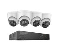 Sistema di telecamere di sicurezza Di videosorveglianza di rete 8CH FHD 5MP POE H.265+ 6MP NVR con telecamere POE di sorveglianza resistenti alle intemperie da 5MP(2T,4PCS Cameras)