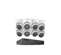 Sistema di telecamere di sicurezza Di videosorveglianza di rete 8CH FHD 5MP POE H.265+ 6MP NVR con telecamere POE di sorveglianza resistenti alle intemperie da 5MP(None,8PCS Cameras)