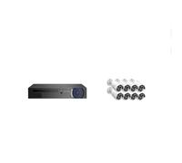 Sistema di telecamere di sicurezza Kit Di Telecamere Di Sorveglianza Di Sicurezza IP CCTV Da 5MP 3MP 8CH POE NVR Set For Esterni Impermeabile(3T,3MP 8PCS System Kit)
