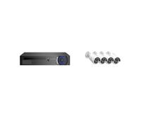 Sistema di telecamere di sicurezza Kit Di Telecamere Di Sorveglianza Di Sicurezza IP CCTV Da 5MP 3MP 8CH POE NVR Set For Esterni Impermeabile(1T,5MP 4PCS System Kit)