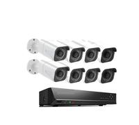 Sistema di telecamere di sicurezza Rilevamento persone/auto 16-800B8-A di telecamere Ultra HDD 4K 8MP 16 canali PoE NVR e 8 telecamere IP PoE Kit di sorveglianza Ooor