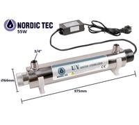 Sistema di trattamento delle acque UV 4-6-11-16-25-30-55W NORDIC TEC / PHILIPS [EEK: A+++]