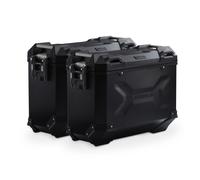 Sistema di valigie in alluminio SW-Motech TRAX ADV - Nero. 37/37L. Royal Enfield Himalayan 450 (23-)., nero