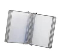 Sistema di visualizzazione di riferimento per montaggio a parete, espositore per cataloghi, cartelle A4 da parete, sistema di riferimento da scrivania/parete, libro a fogli mobili per poster, cartelle