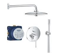 sistema doccia completo Grohe Essence con soffione Euphoria 260 mm - ROUND203
