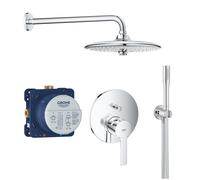 sistema doccia completo Grohe Lineare con soffione Euphoria 260 mm - ROUND204