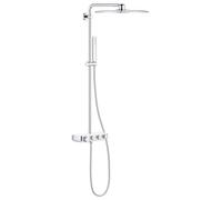 Sistema Doccia Euphoria SmartControl 310 Cube con Miscelatore Termostatico, Moon White