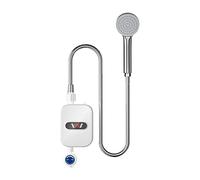 Sistema Doccia, Mini set doccia for riscaldamento elettrico istantaneo dell'acqua Display digitale LCD Cucina Bagno Riscaldatore for rubinetto calda senza serbatoio