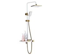 Sistema doccia, set di rubinetti per doccia a parete con capofamiglia a 3 modalità da 2 in 1 in 1 in 1 in 1 in 1 in 1 °, vasca a manico a manico e kit di rivestimento doccia