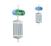 Sistema elettrico sospeso con timer e telecomando, per altalena fino a 20 kg, motore silenzioso da 12 W con 10 livelli di velocità per pesa/amaca