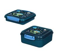 Sistema Expressions Lunch, 1,25L Bento + 450ml Sandwich, set porta pranzo, design 'Alien'