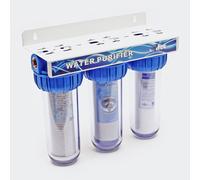 SISTEMA FILTRO ACQUA CARTUCCIA FILTRAZIONE NW-BR10B4 TRIPLO IDRO DEPURAZIONE H2O