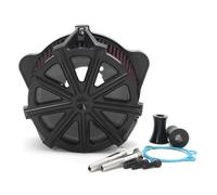 Sistema filtro purificatore aria moto per Harley Touring Road Glide 2008-2017 09