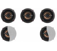 Sistema home cinema da soffitto 5.0 Klipsch PRO-18RC inclinato