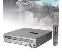 Sistema home theater DVD a 5.1 canali surround, con supporto DVD/CD, amplificatore Bluetooth wireless, radio a doppia onda, uscita coassiale ottica, monitoraggio con cuffie.