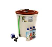 sistema idroponico 20 litri DWC completo coltivazione piante e fiori idroponica