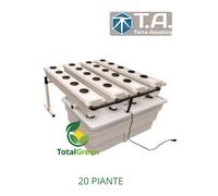 Sistema idroponico aeroponico modulare serra indoor aeroflo growstream v2 ghe-ta