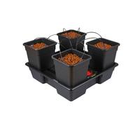 Sistema idroponico da 4 vasi da 18 L WILMA XL Nutriculture coltivazione indoor
