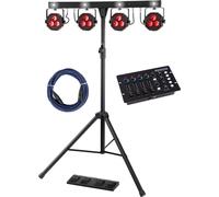 Showlite LB-4390 Set Completo con DMX-Operator, Impianto LED completo