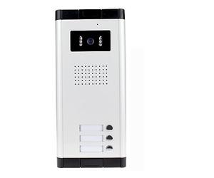 Sistema interfonico, 700TVL di interfono impermeabile Videocitofono Videocamera for esterni Visione a infrarossi IR con pulsanti di chiamata multipli for appartamento/case,Qualità audio chiara(520C