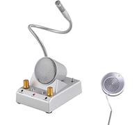 Sistema Interfonico Con Altoparlante Da Finestra, Interfono Bidirezionale Per Conversazione Attraverso Il Vetro Con Suono Chiaro E Riduzione Del Rumore, Comunicazione Bidirezionale Per Banche, Uffici,