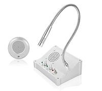 Sistema Interfonico Parlare Attraverso Interfono Vetro, Citofono a Due Vie Per Controsoffitto per Banca/Ospedale/Biglietteria, Anti-interferenza, Riduzione Automatica del Rumore