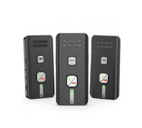 Sistema Interfonico Wireless Bidirezionale, Portata di 1600 Piedi, Risposta Automatica, Espandibile A 6 Unità, Montaggio A Parete Magnetico, Batteria