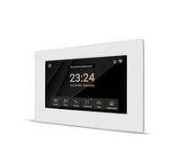 Sistema interfonico wireless, di videocitofono Tuya Smart Home 7 pollici Touch Screen Accesso citofonico con telecamera campanello cablata 1080P 110 °(R6-M503WA)