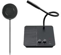 Sistema interfono per finestra, microfono anti-interferenza e altoparlante per affari, commercio, banca, ufficio, uso ospedaliero