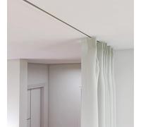 Sistema invisibile per tende da soffitto, 5 m, facile installazione, per doccia di furgoni, design elegante per uso domestico ed esterno