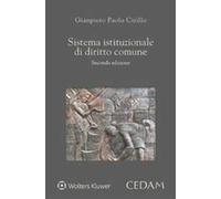Sistema istituzionale di diritto comune
