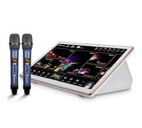 Sistema Karaoke InAndOn 2024, touch screen capacitivo da 18,5 pollici, libreria di canzoni cloud 650K, riproduzione online di YouTube, 4T