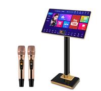 Sistema karaoke portatile con microfono wireless, effetto riverbero, download gratuito di canzoni cloud per casa, karaoke e intrattenimento per feste