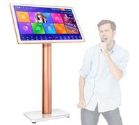 Sistema Karaoke professionale con touch screen 4K, supporto 27 lingue, 2 TB di spazio di archiviazione, ideale per feste in casa e bar