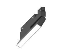 Sistema Magnetico Flessibile On-Off Ego Alluminio Nero 1 Luce 7W 3000K