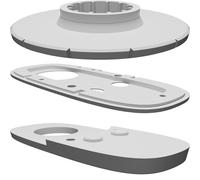 Sistema Messa a Fuoco Manuale per Webcam Logitech C270 Upgrade Stampato 3D