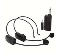 Sistema microfonico 2.4G Sistema microfonico wireless a lungo raggio Microfono palmare 2 in 1 per insegnare agli artisti sul palco