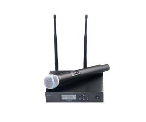 Sistema Microfonico Wireless Digitale True Diversity 1 A 1 QLXD4, Microfoni da Palco di Alta Qualità per un Suono Vocale Eccezionale.