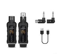 Sistema microfono wireless per prestazioni dal vivo, portata 100 metri, gamma dinamica 110 dB, compatibile con sistemi PA e forPhantom Power (A)