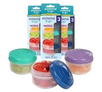 Sistema Container, Plastica, Assorted, 9 x 130 ml