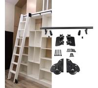 Sistema mobile della pista della scala con le ruote del rullo per l'installazione domestica dell'interno