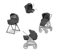 Inglesina - Trio Aptica XT Con Seggiolino Auto Darwin Recline - Magnet Grey con telaio Total Black 2024