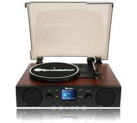 Sistema Musicale Hi Fi Giradischi Radio FM/ DAB+/ RDS, Bluetooth, USB/SD Card R