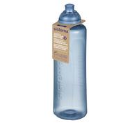 Sistema Ocean Bound Swift Borraccia in plastica | 480 ml Bottiglia d'acqua riutilizzabile a prova di perdite, senza BPA, realizzata in plastica riciclata, verde blu o blu (colore non incluso)