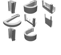 Sistema Organizer a Clip per Carrello IKEA Raskog Ganci Stampato in 3D