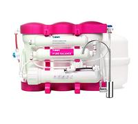BWT Sistema di osmosi inversa P'URE Pink | Acqua mineralizzata al magnesio di alta qualità del tubo | Per un massimo di 5 persone | Tecnologia AquaGreen | Installazione facile | Con pre-filtro e